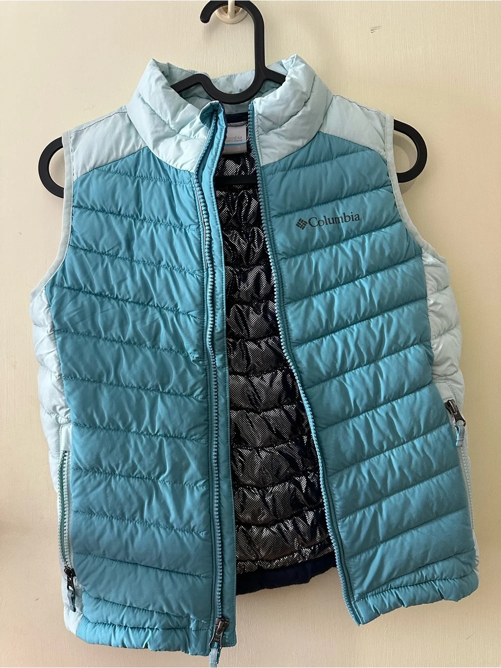 Columbia Kids Light Blue insulated Quilted Vest